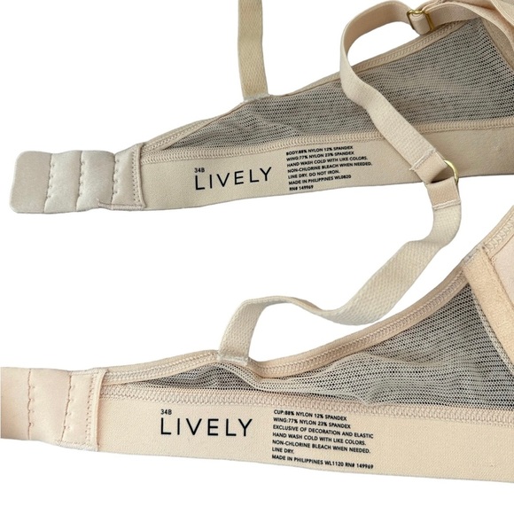 Lively Lace No-Wire Push-Up Bra - Picture 7 of 10